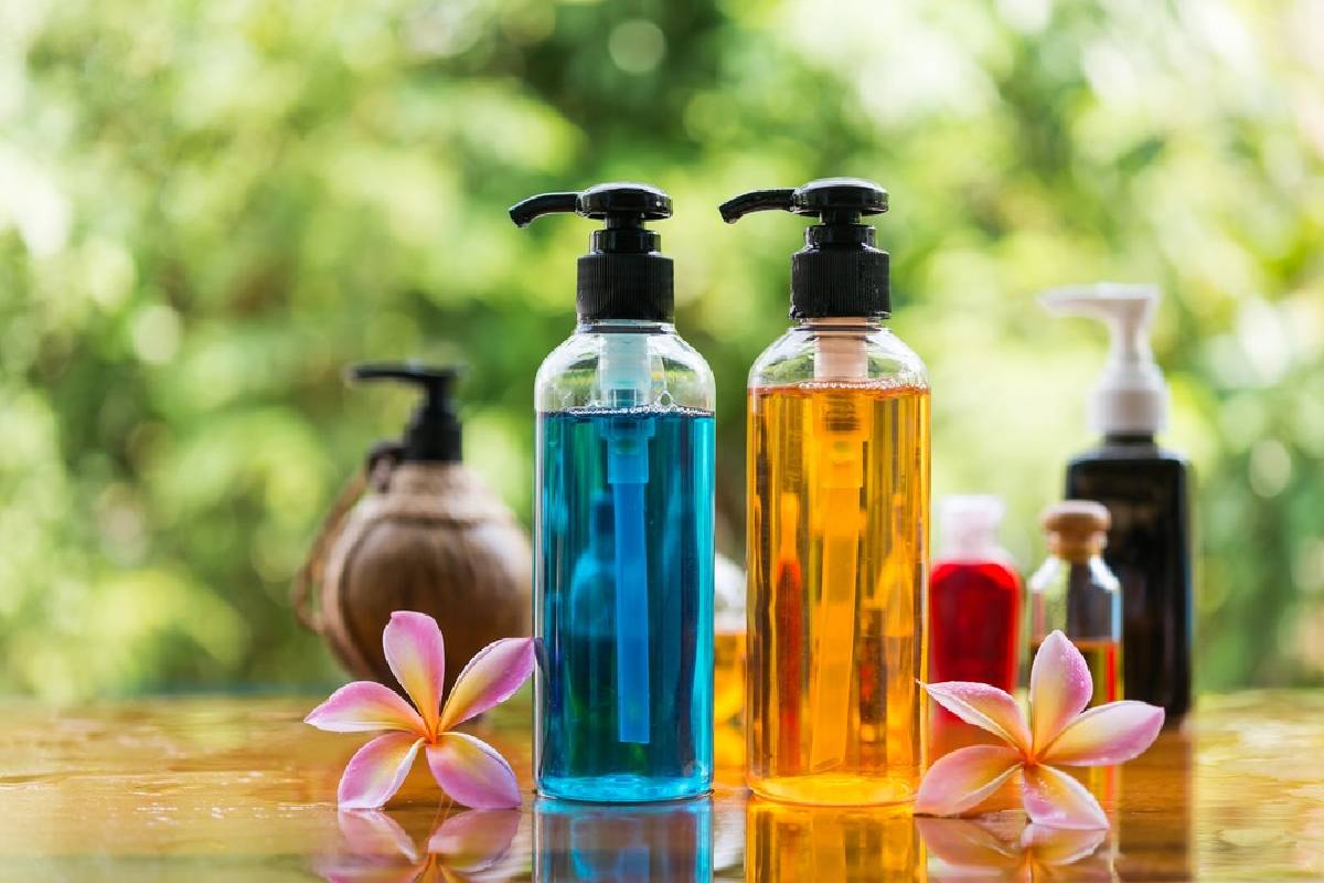 natural shampoo