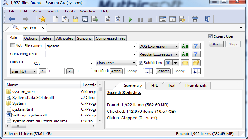 File Locator Pro Index Location