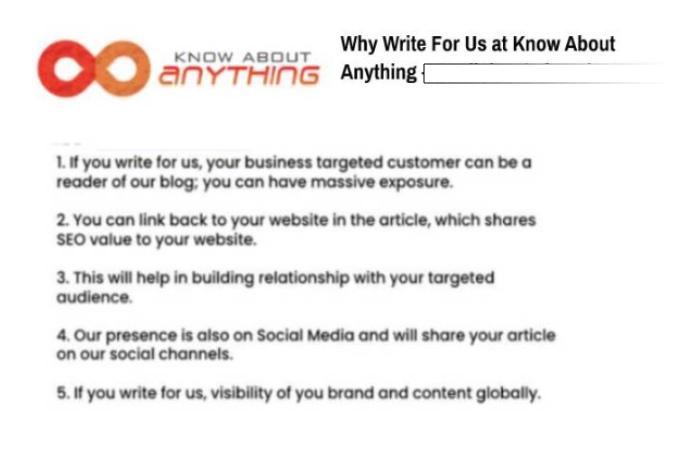Why Write For Us at Know About Anything – Strategic Planning Write For Us