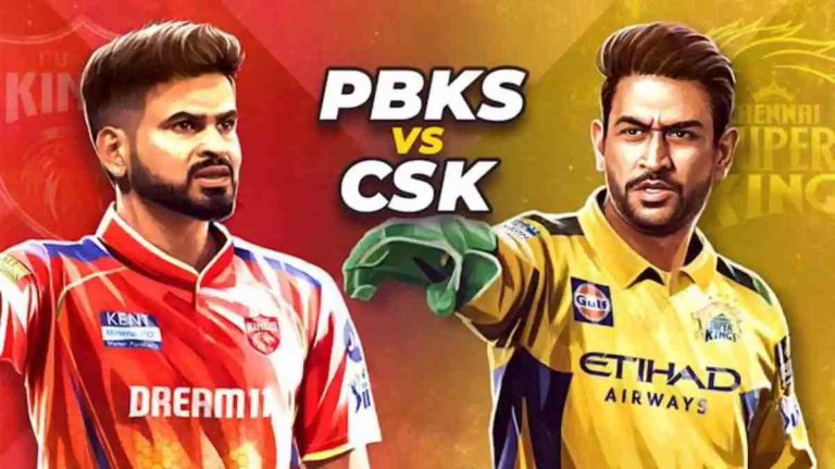Punjab Kings VS Chennai Super Kings Match Scorecard