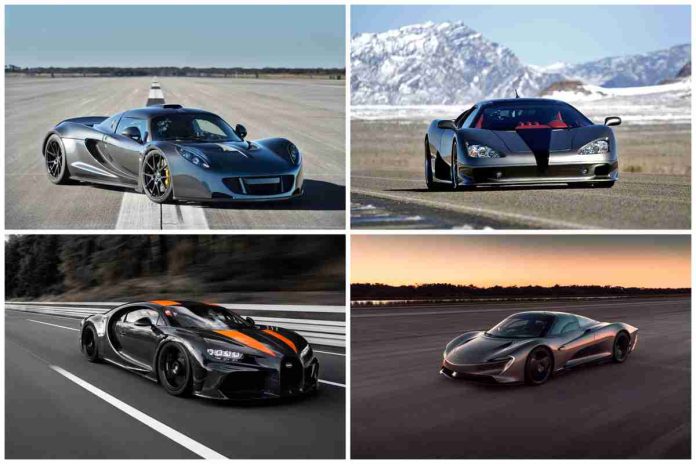 Top 10 Fastest Production Cars in the World 2025