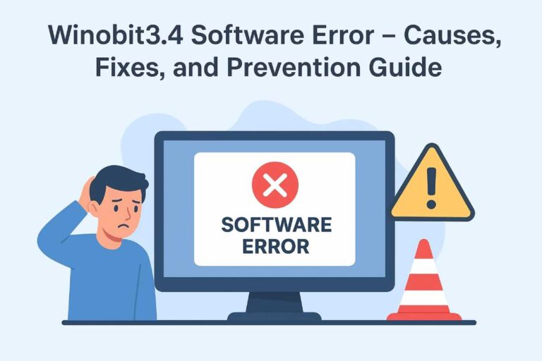 winobit3.4 software error